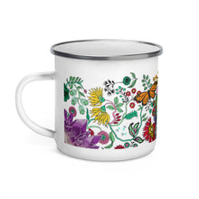 Load image into Gallery viewer, "I am a Wild One" Faerie Enamel Mug