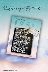 📖 Official Wild Horse Maxi-Single Lyric Book (Digital PDF Download) 📖