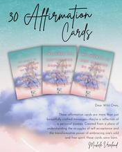 Load image into Gallery viewer, 🌟 30 &quot;Wild and Free&quot; Affirmation Cards 🌟 (Digital PDF Download)