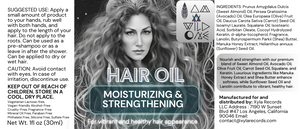 ✨ "HydraLock Shine Elixir: Moisturizing & Strengthening Hair Oil Magic!" ✨