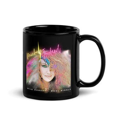 Behold the Black Glossy Official Wild Horse Maxi Single Mug! 🐎🎶☕️