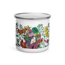 Load image into Gallery viewer, &quot;I am a Wild One&quot; Faerie Enamel Mug